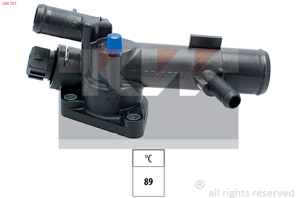 Termostat chladenia KW